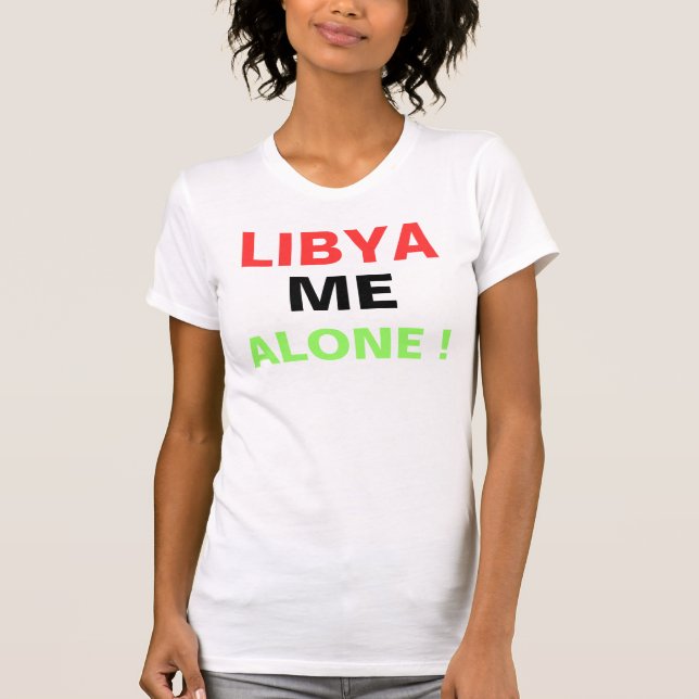 CAMISETA LÍBIA EU SOZINHO! (Frente)
