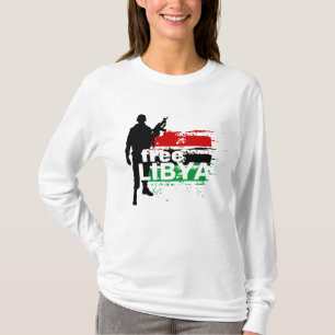 Camiseta Líbia livre