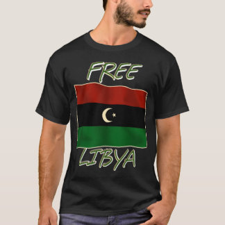 Camiseta Líbia livre