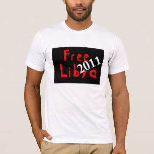 Camiseta Líbia livre 2011