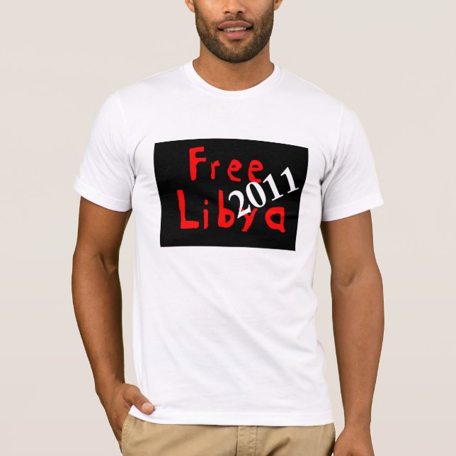 Camiseta Líbia livre 2011 (Frente)
