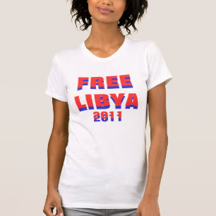 CAMISETA LÍBIA LIVRE 2011