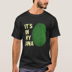 Camiseta Líbia No Meu Dna - Equipe Líbia De Bandeiras