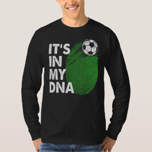 Camiseta Líbia No Meu Dna - Equipe Líbia De Bandeiras