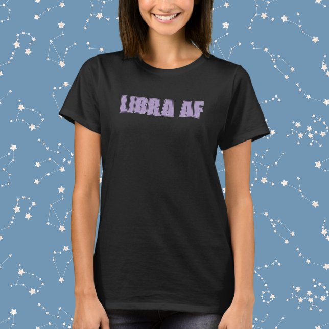 Camiseta Libra AF Bold Zodiac (Criador carregado)