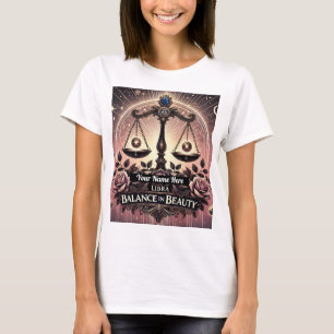 Camiseta Libra "Balance in Beauty" T-Shirt