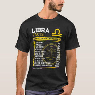 Camiseta Libra Fala Incrível Sinal Zodiac Libra Aniversário
