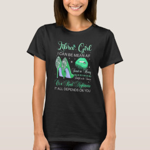 Camiseta Libra Garota de Aniversário Verde Altos Derramando