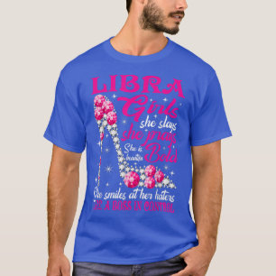 Camiseta Libra Menina Como Chefe em Controle de calçados de