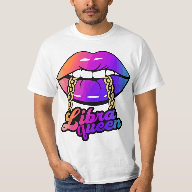 Camiseta Libra Queen  (Frente)