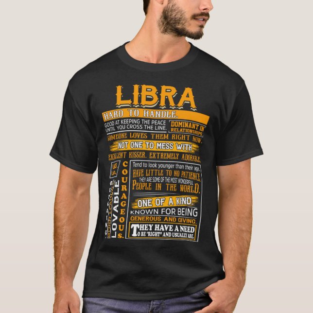 Camiseta Libra Queens é Nascer em 23 de outubro de 2012 (Frente)