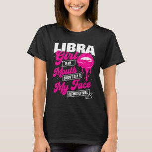 Camiseta Libra Rapariga - Astrologia Sinal de Aniversário Z