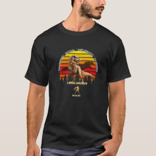 Camiseta LIBRA-SAURUS Zodiac Libra (SEP 23 - OUT 22) Escala