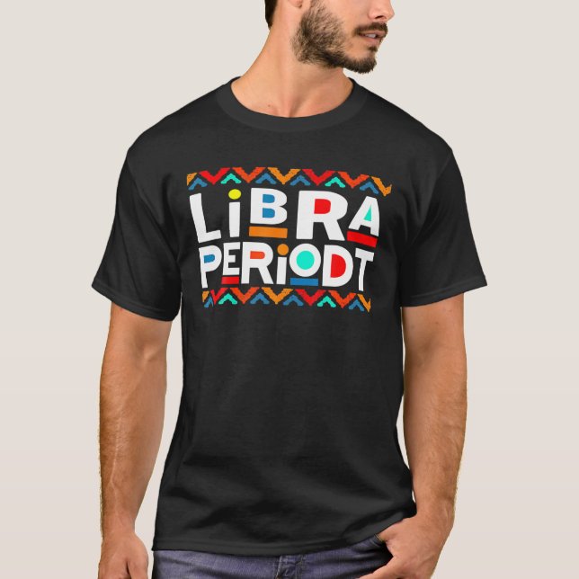 Camiseta Libra Zodiac 23 de outubro 22 Aniversário (Frente)