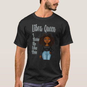 Camiseta Libra Zodiac Queens São Nasceres Em Setembro E Oct