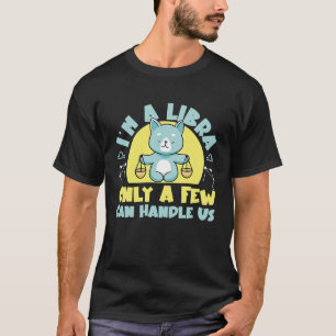 Camiseta Libra Zodiac, sou Libra, só alguns podem lidar con