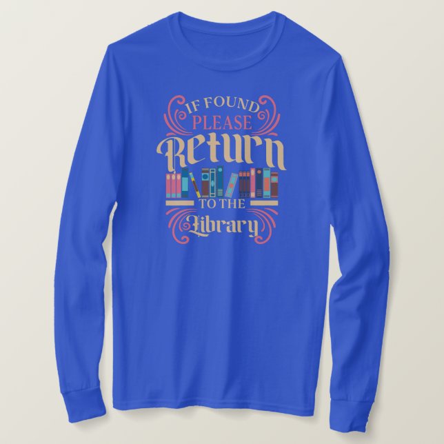 Camiseta Librarian Bookworm Book Lover Library  (Frente do Design)