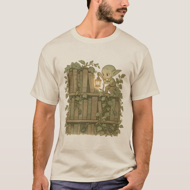Camiseta Library Goblin (Frente)