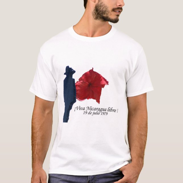 Camiseta Libre de Viva Nicarágua! (Frente)