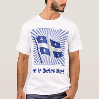 Camiseta Libre de Vive le Québec!