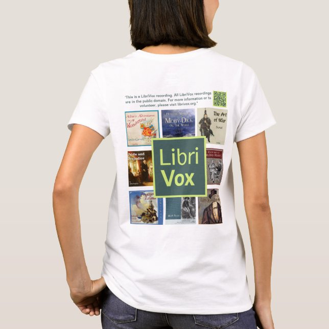 Camiseta LibriVox - Estilo 2 (Verso)