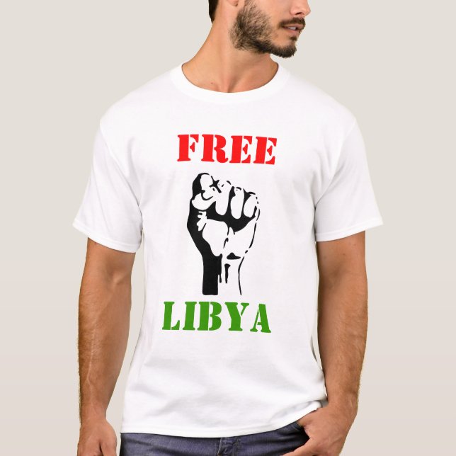 CAMISETA LIBYA LIVRE (Frente)
