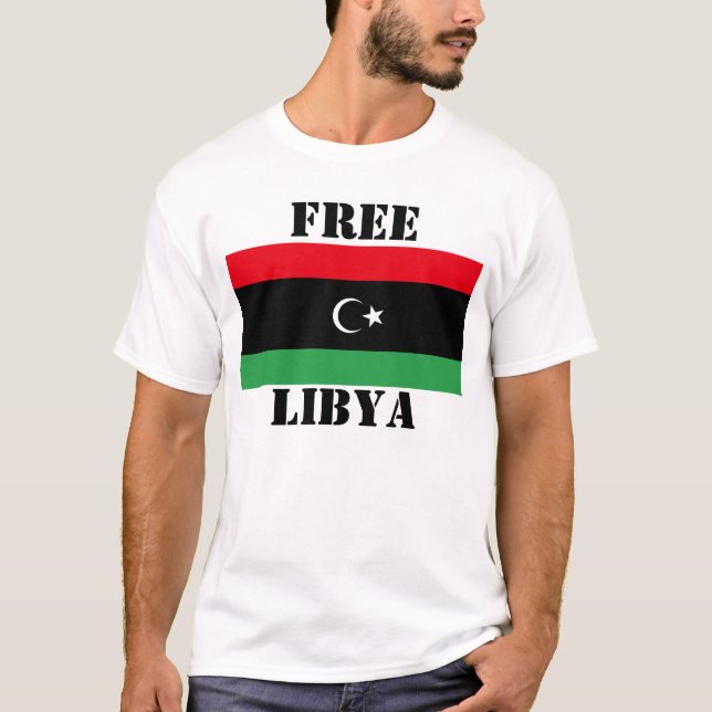 CAMISETA LIBYA LIVRE (Frente)