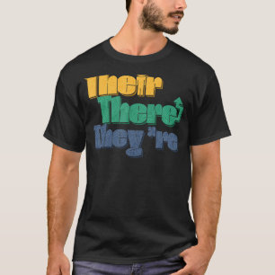 Camiseta Lição de Gramática Inglesa Lá Eles são Professores