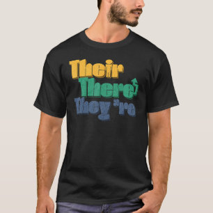 Camiseta Lição de Gramática Inglesa Lá Eles são Professores