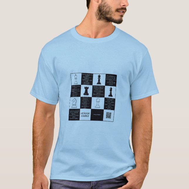 Camiseta Lição de Xadrez FB (Frente)