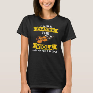 Camiseta Lição do Jogador de Notas de Música do Instrumento