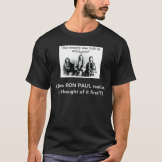 Camiseta Lição histórica para Ron Paul