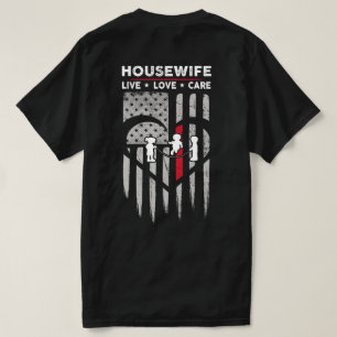 Camiseta Licença de Famílias de Bandeira dos EUA