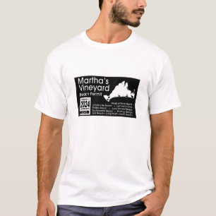 Camiseta Licença de praia de Marthas Vineyard 2024