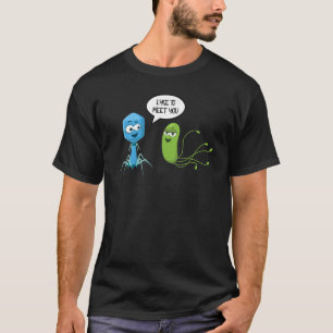 Camiseta Licença Para Conhecê-Lo Bacteriófago 10