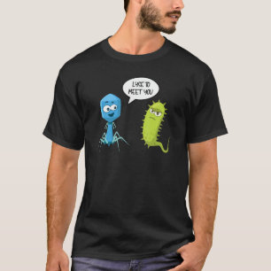 Camiseta Licença Para Conhecer O Seu Bacteriófago 6