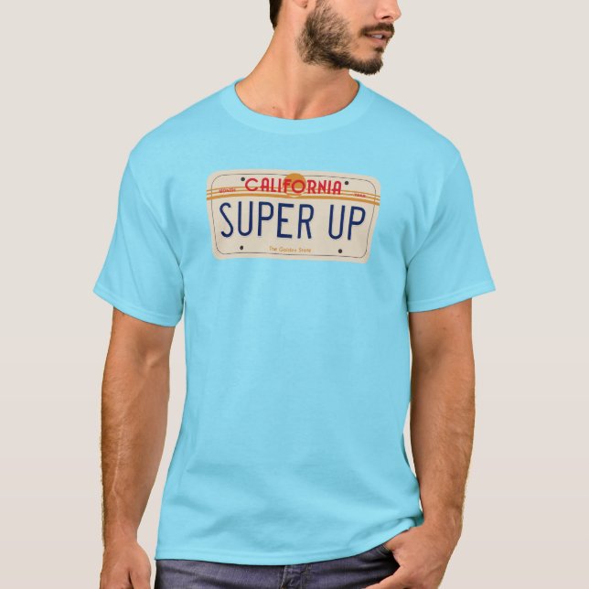 Camiseta Licença SUPER UP da Califórnia (Frente)