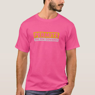 Camiseta Licenças Para Covardes Serrões Serrões De Humor Ad