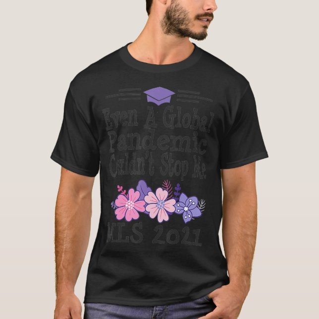 Camiseta Licenciação de Mestrados de Ciência da Biblioteca  (Frente)
