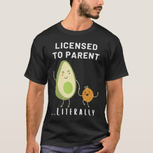 Camiseta Licenciado Para A Família Foster De Adoção Literal