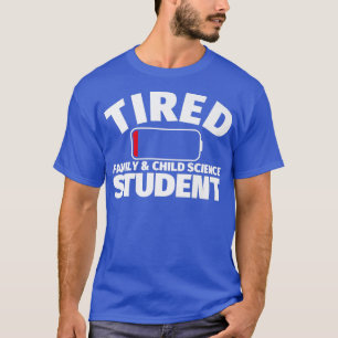 Camiseta Licenciado para Estudantes de Ciência da Família e