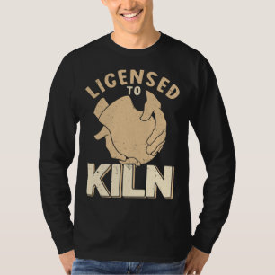 Camiseta Licenciado Para Forno Ceramista Cerâmica Forno De 