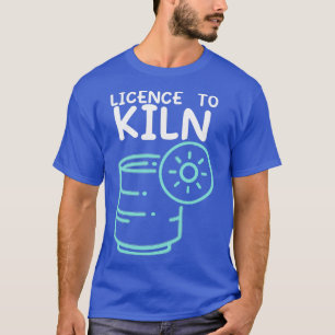 Camiseta Licenciado Para Matar Cerâmica De Bateria, Hobby F