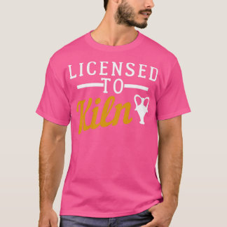 Camiseta Licenciado para o forno 1