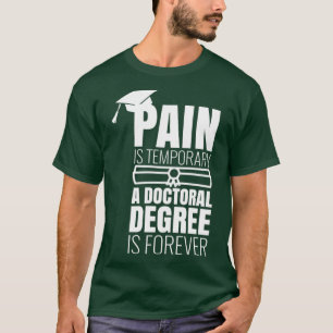 Camiseta Licenciado PhD PhinisheD PHINISHED PhD design