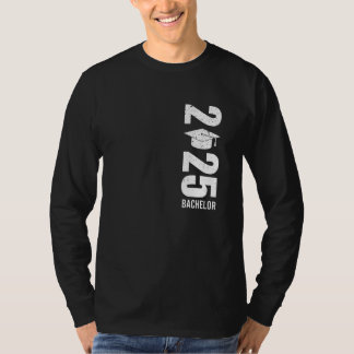Camiseta Licenciatura BACHELOR 2025 Festa de Solteiro Gra