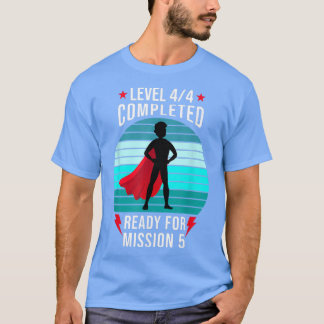 Camiseta Licenciatura de 5 da escola primária do ensino sec