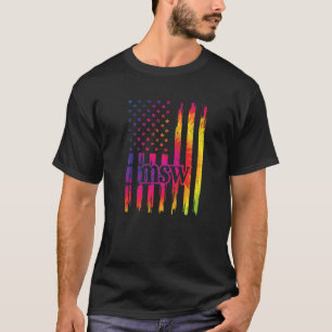 Camiseta Licenciatura de Mestrado do Trabalhador Social nos