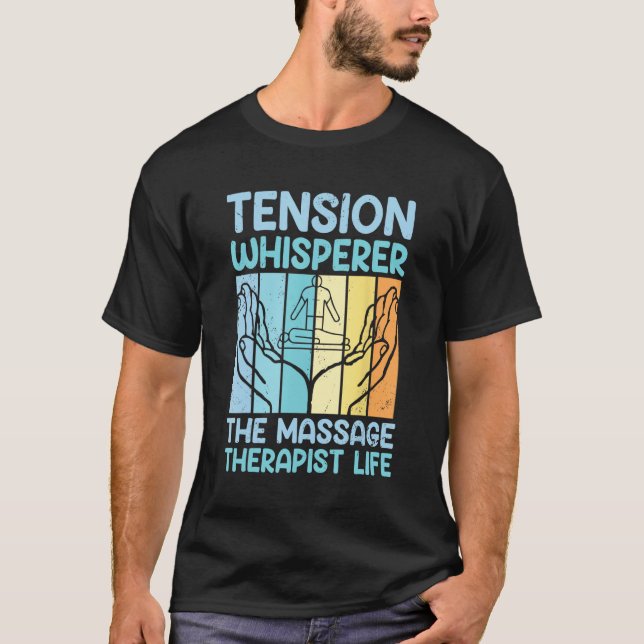 Camiseta Licensed Massage Therapist Massage Therapy Massagi (Frente)