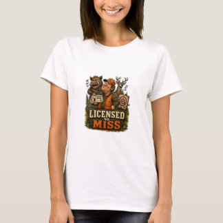 Camiseta Licensed To Miss